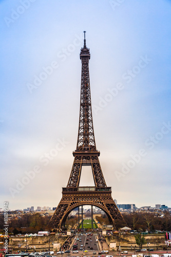Fototapeta Naklejka Na Ścianę i Meble -  Eiffel Tower in Paris France