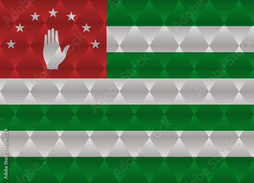 abkhazia low poly flag