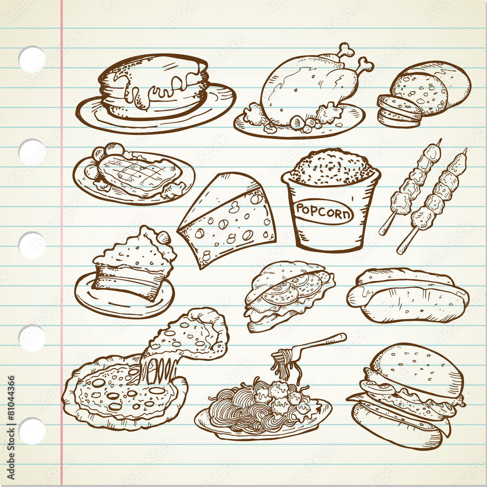 Junk Food Doodle Junk Food Doodle