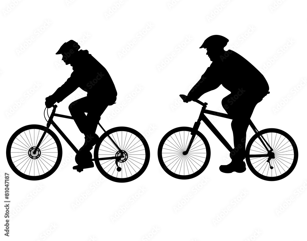 Fototapeta premium wyścig rowerowy