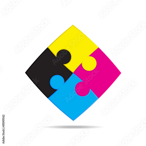 CMYK colors design