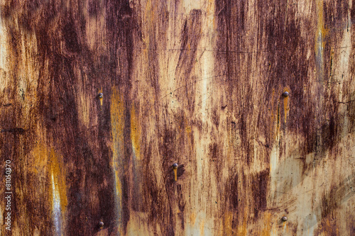 The texture of rust