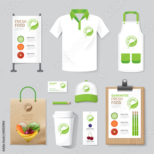 Vector health, beauty shop set flyer, menu, package, t-shirt, ca