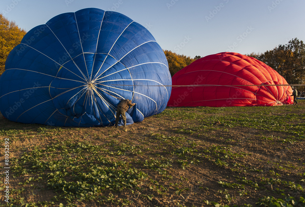 Obraz premium Hot air balloon