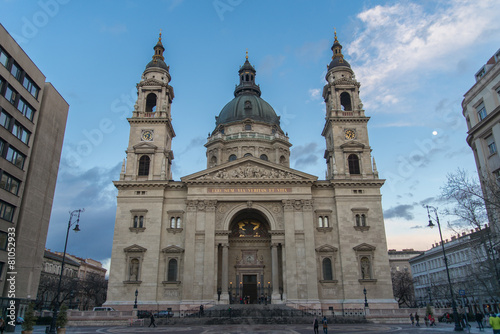 Saint Stephen Basilica in Budapest, Hungary © kolbaya