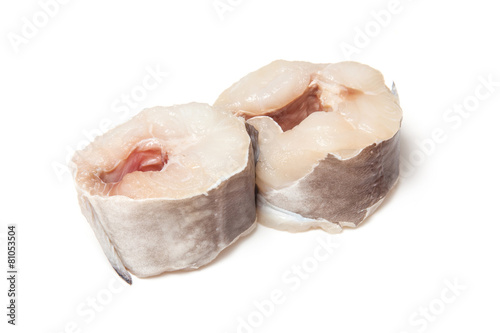 Obraz na płótnie Conger eel fish steaks