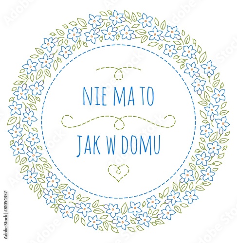 Nie ma to jak w domu - home decor