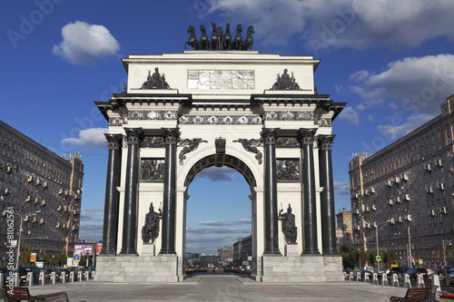 The triumphal arch in Moscow