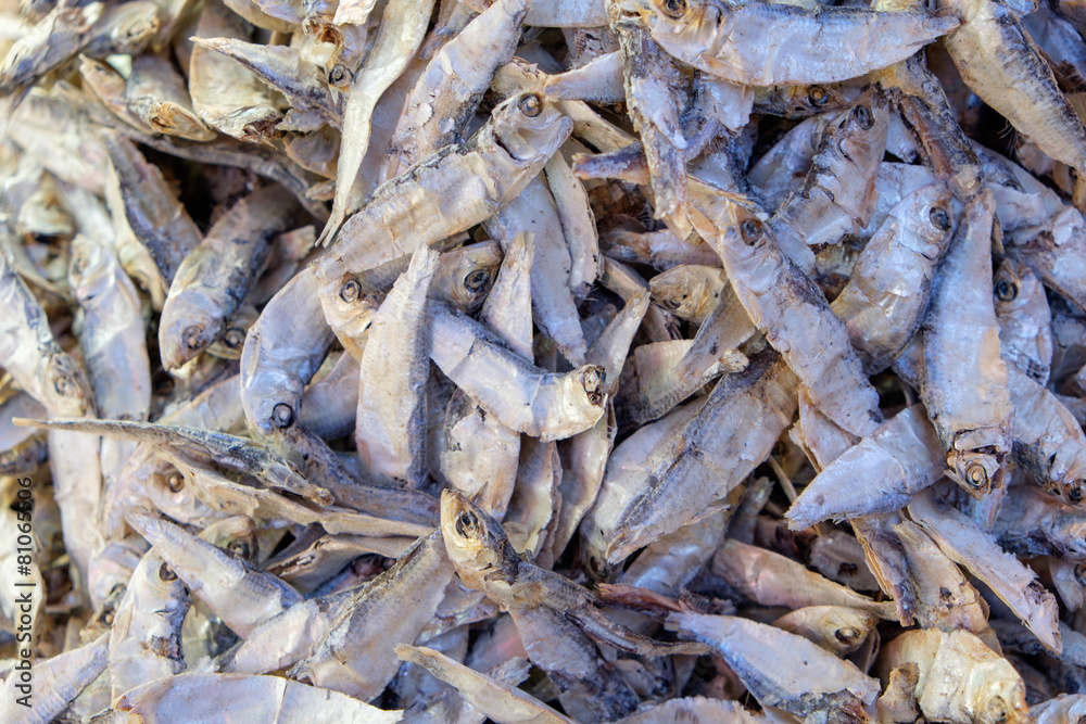 dried tiny fish