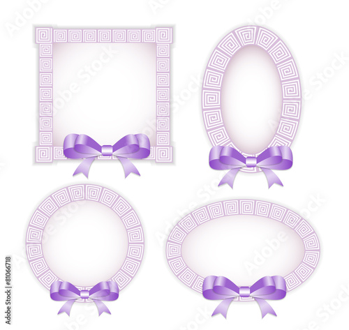 Ethnic Frame Ornamental Vector Illustration