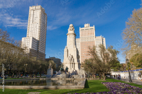 Plaza de Espana view