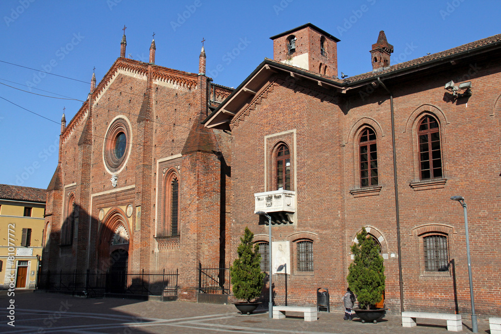 Mortara; basilica di San Lorenzo