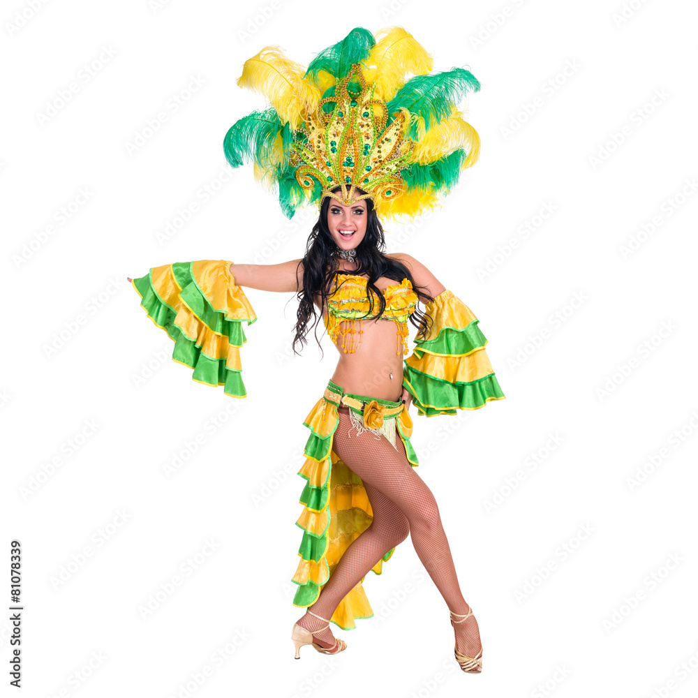 carnival dancer woman dancing