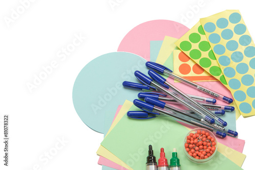 Moderator accessories  isolated