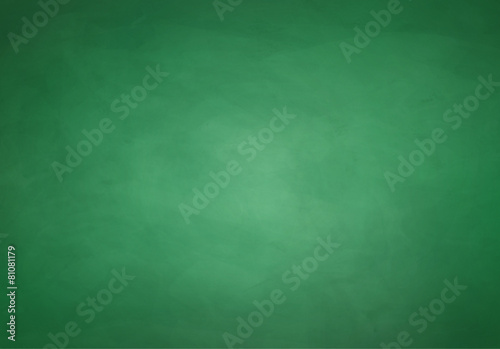 Green chalkboard background. photo