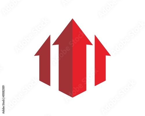 arrow up financial logo