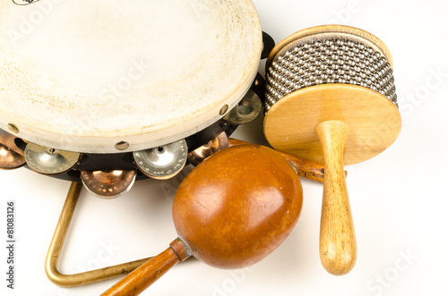 Small percussion instruments photo