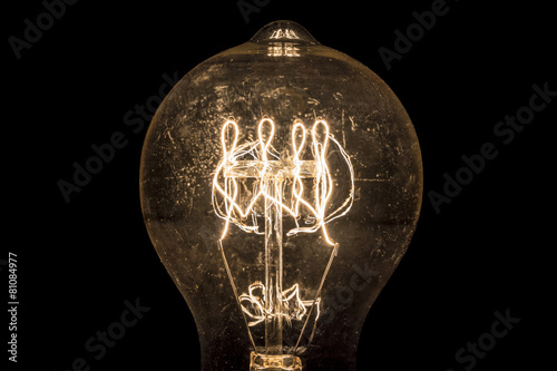 фотографія Vintage Light Bulb Filament