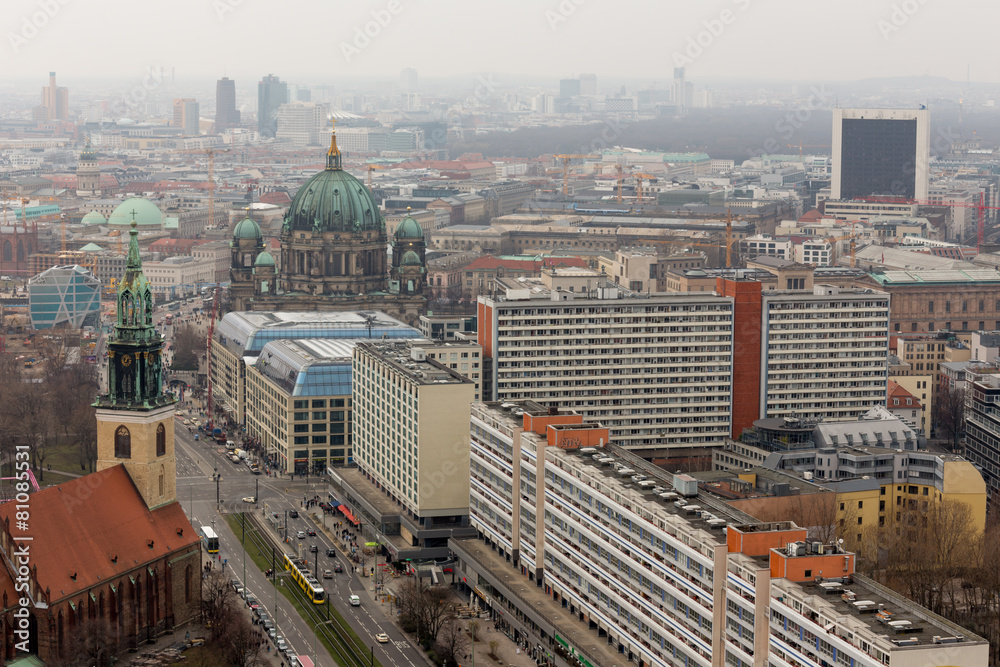berlin germany from above