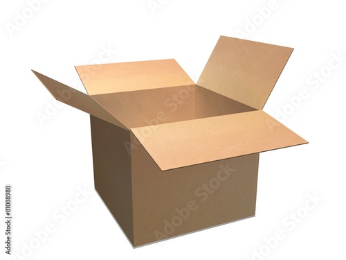 Cardboard packaging photo