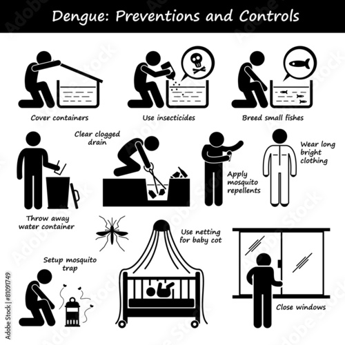 Dengue Fever Preventions Controls Aedes Mosquito Breeding