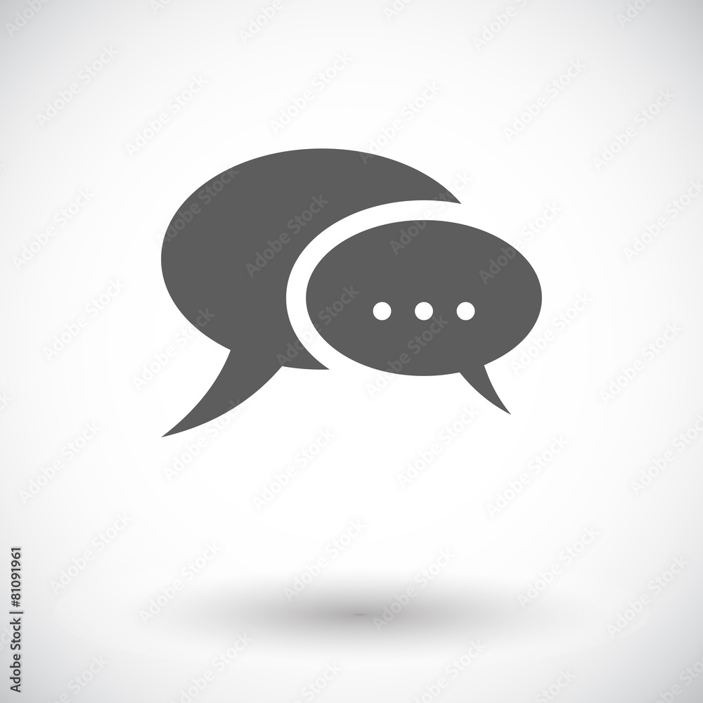 Chat icon. Chat icon.