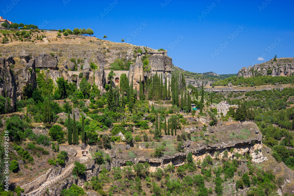 Beautiful view of landscape near Cuenca