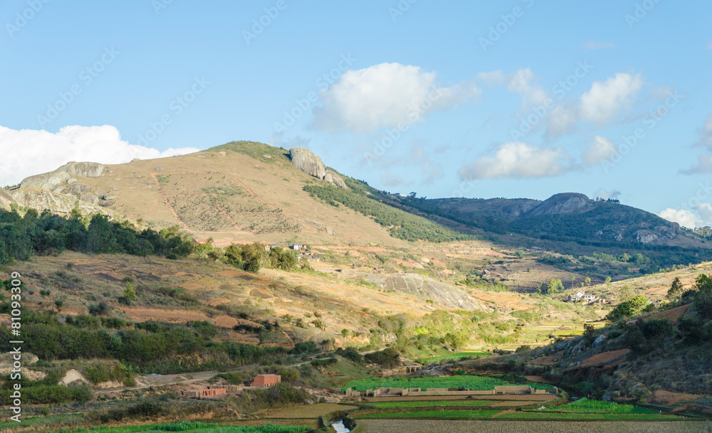 Typical Landscapes of Madagascar