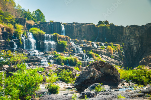 Pongour waterfall, Vietnam photo