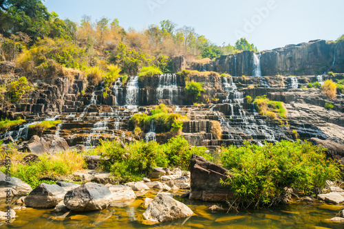 Pongour waterfall, Vietnam photo