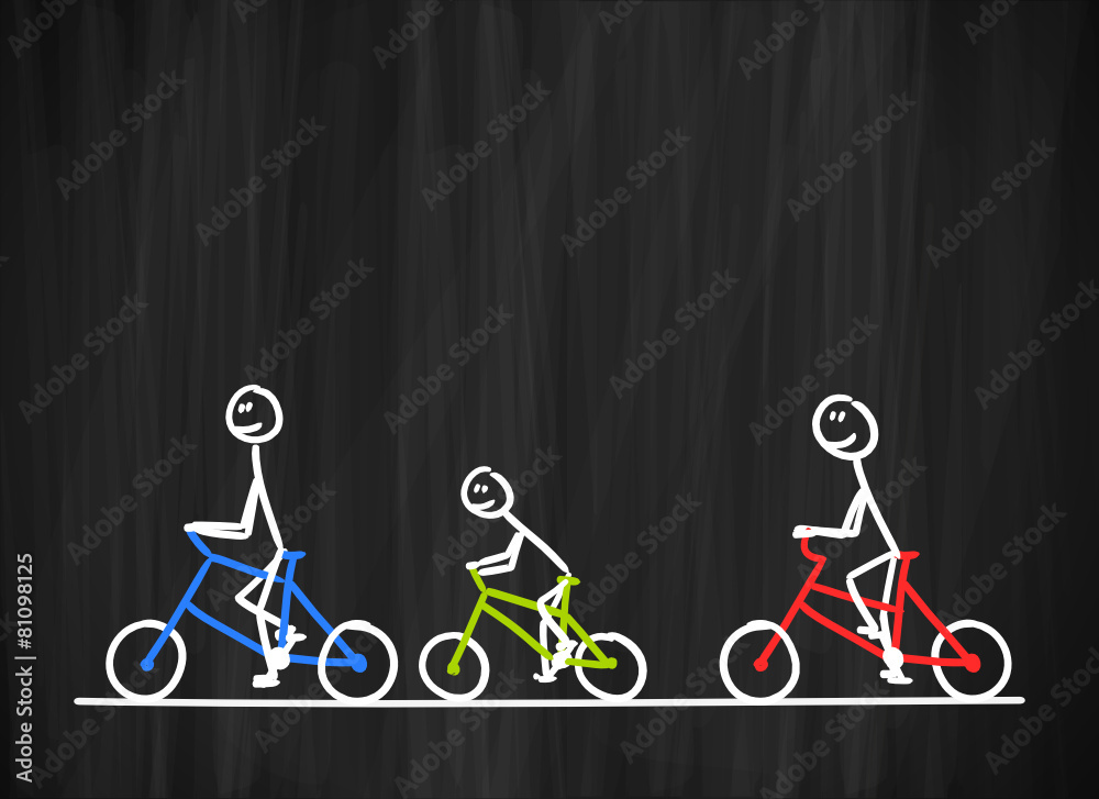 Φωτογραφία tafel mk fahrrad ausflug familie I