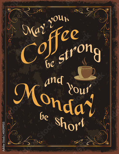 Valokuva Vintage Typography Poster Concept