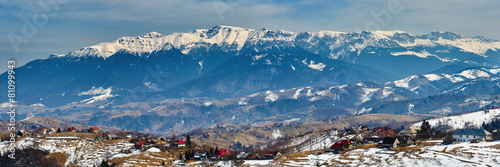 Bucegi mountains in Romania