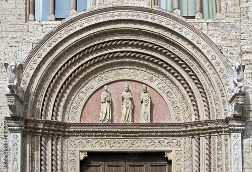Fotografia Perugia - Ingresso Palazzo dei Priori