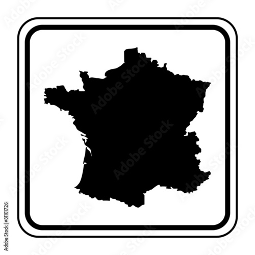 Logo carte de France.