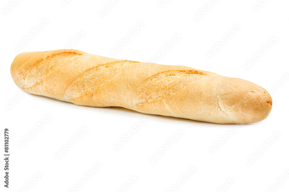 fresh white baguette