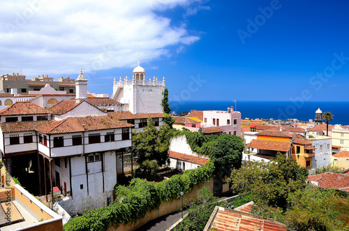 View the town of La Orotava, Tenerife, Canary Islands photo