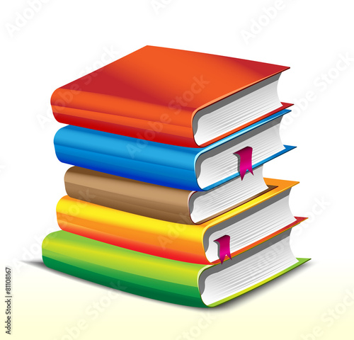 stack of books