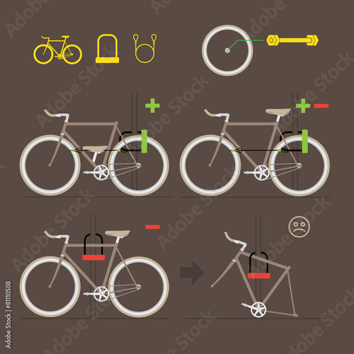 fasten your bike