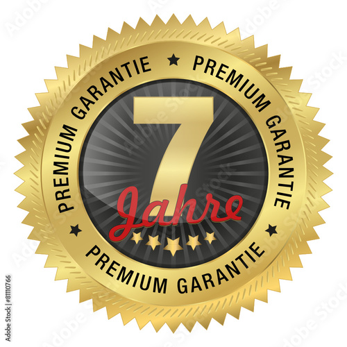 7 Jahre Premium Garantie