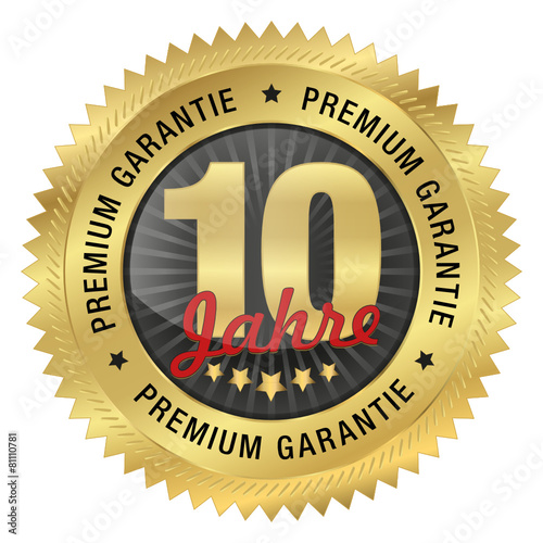 10 Jahre Premium Garantie