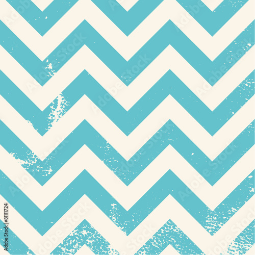 blue chevron pattern with distressed texture