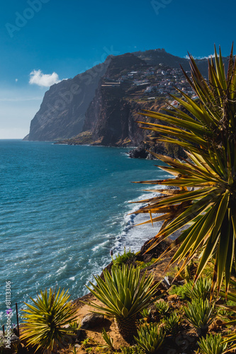 Steilküste mit Cabo Girao Madeira Portugal