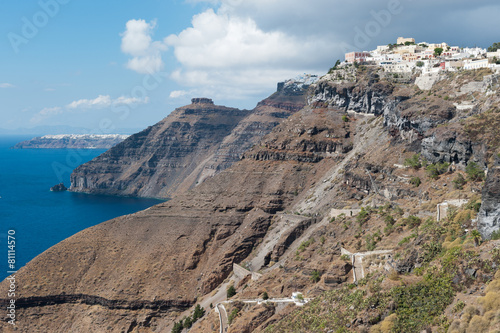 Santorini, panorama sulla Caldera