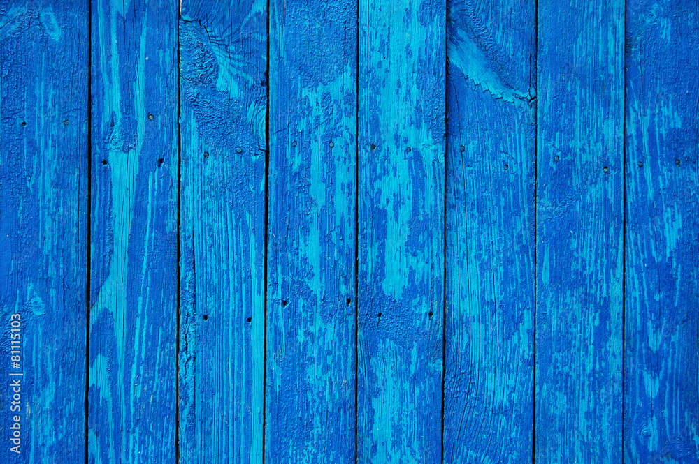 Blue wooden planks Blue wooden planks