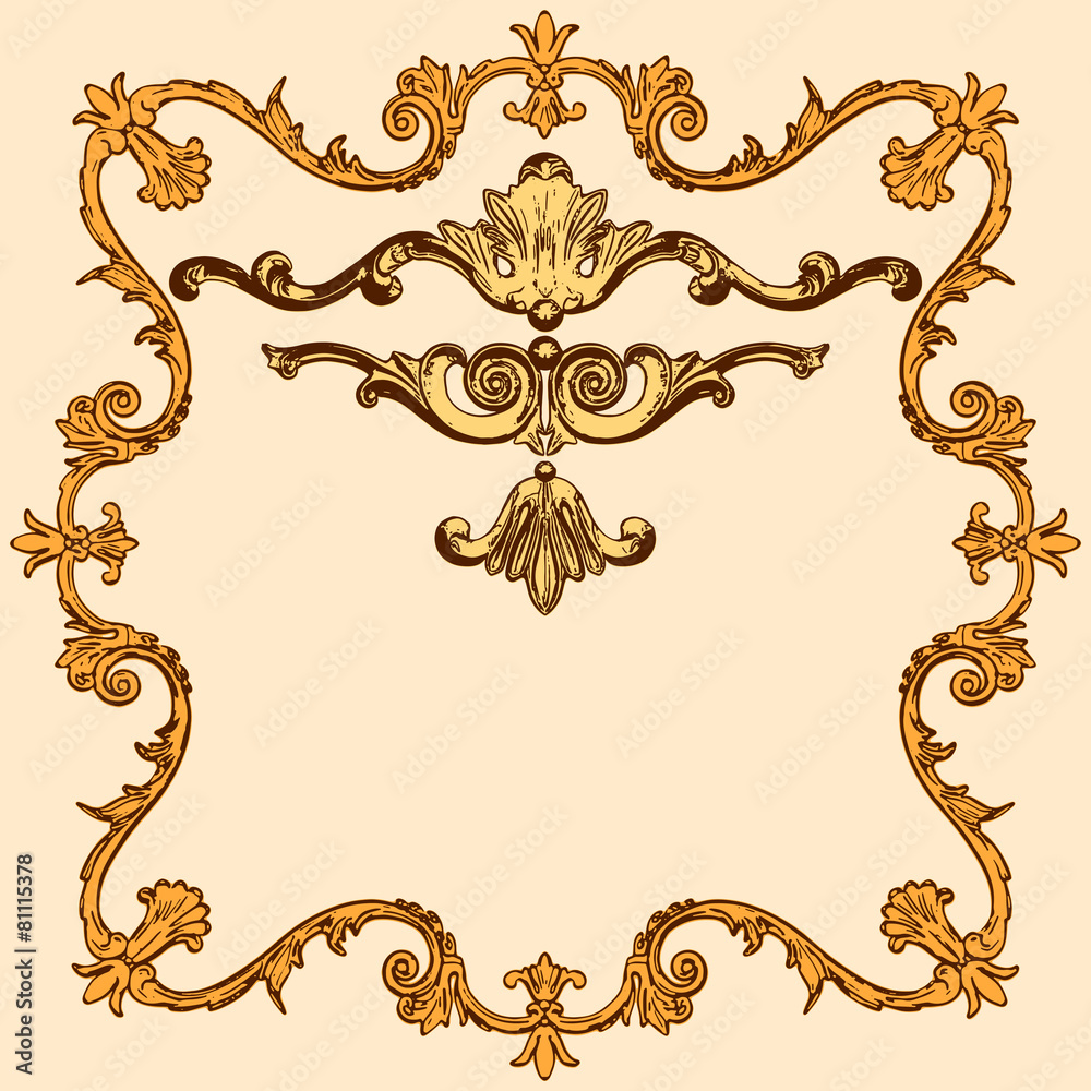 set ornate set ornate