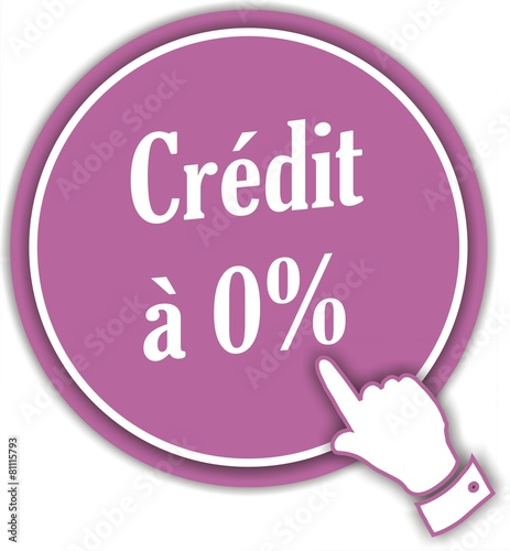bouton crédit 0%