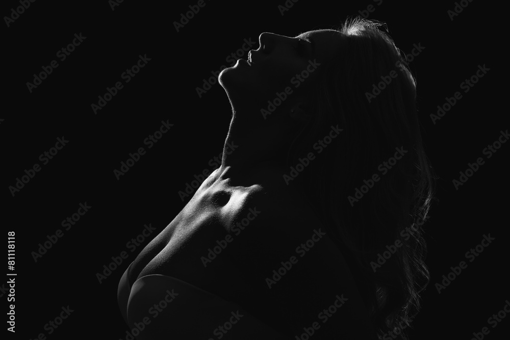 Ταπετσαρία High Contrast Black & White Women Figure