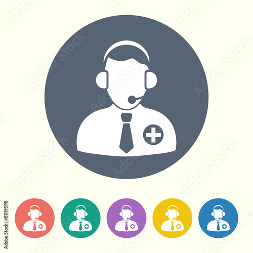 vector illustration of modern icon