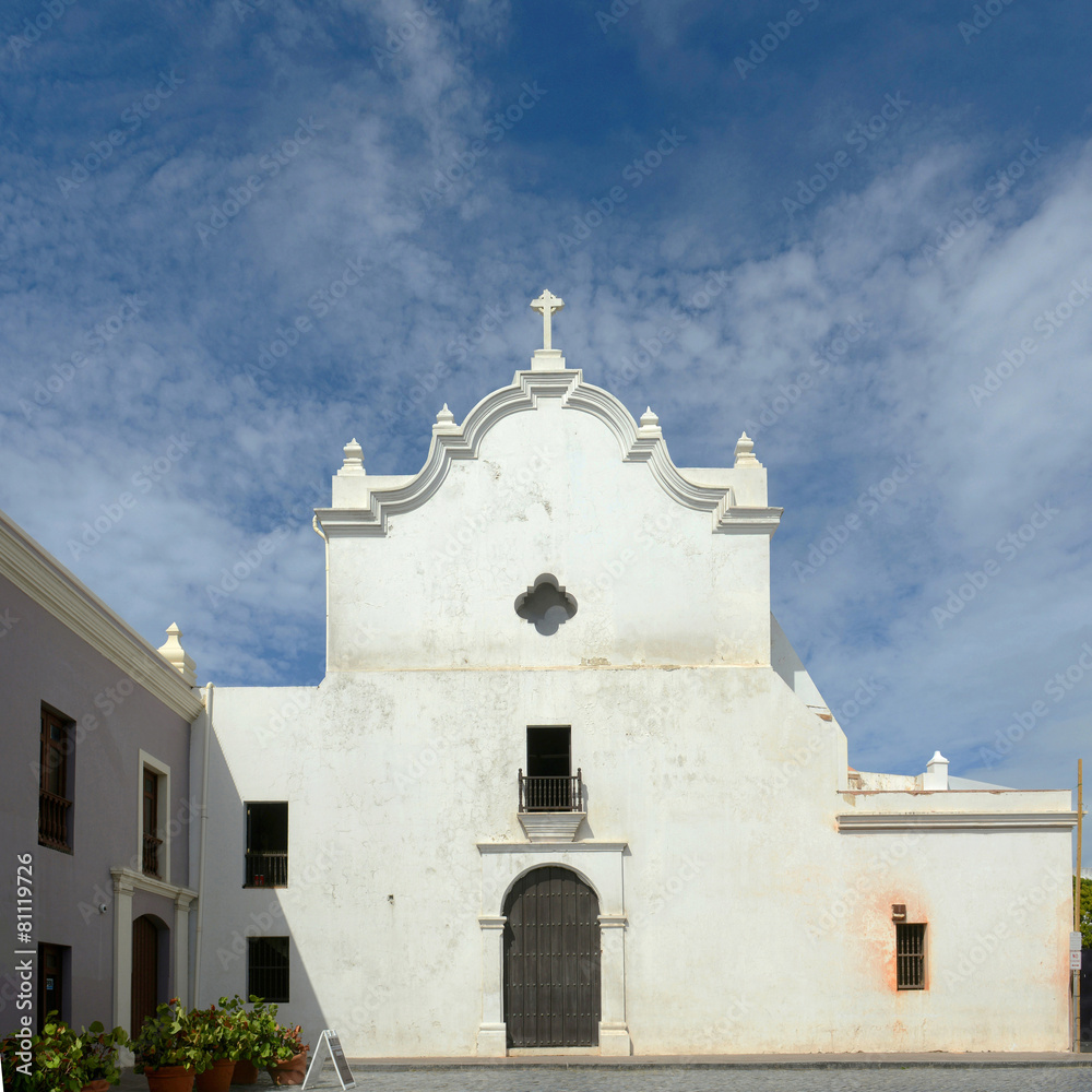 San José Church is a Spanish Gothic architecture, San Juan